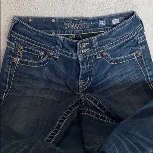 Miss Me Women's Blue Boot Cut Jeans